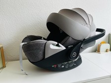 Cybex Babyschale Cloud T I-Size Plus/ Farbe Mirage Grey+Baby Einlage