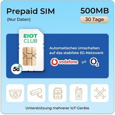 EIOTCLUB Prepaid SIM Karte