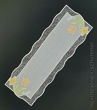 PLAUENER SPITZE ® Tischdeckchen Deckchen Tischdecke Tischläufer Decke Deko 26x70