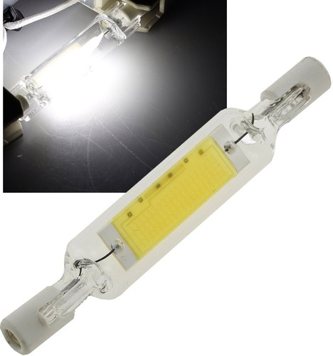Led strahler r7s - "glas, rs78"