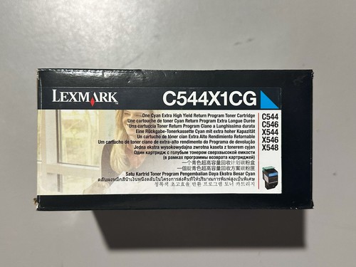 Lexmark c544x1cg toner cyan - c544x1cg,