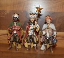 Krippenfiguren Ulrich Krippe - Sternsinger - 15 cm - Holz geschnitzt - Neu