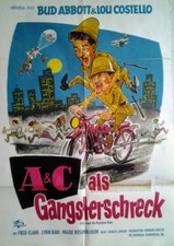 Abbott und Costello als Gangsterschreck (1960)  | original Filmplakat 59x84 cm