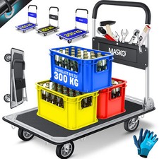MASKO® Plattformwagen klappbar Transportwagen Handwagen Lagerwagen Klappwagen