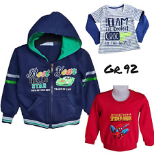 Spider-Man Kinder Jungen Kombi Paket Gr. 92 Sweatjacke Pulli Langarmshirt