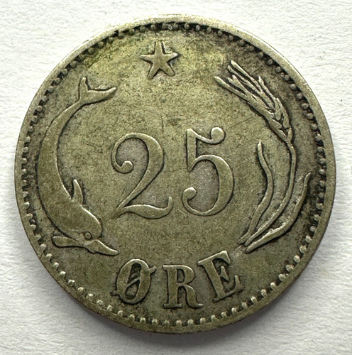 1894 dänemark öre münze - 1894, 25