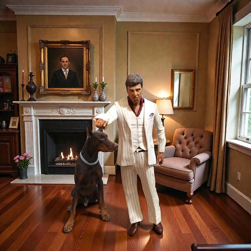 Actionfigur scarface tony - actionfigur,