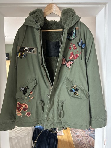 Damen parka navy - damen, in