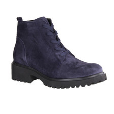 Waldläufer H-Luise 716807-194 Boots, Damen, Dunkelblau, Leder, gefüttert,