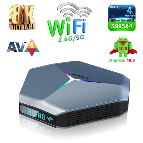 Android box a95x - 64gb, f4