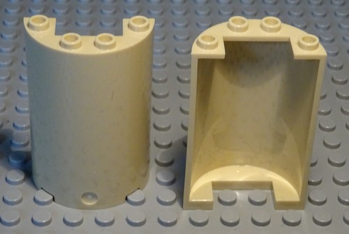 Lego zylinder halb - lego, 2x4x5
