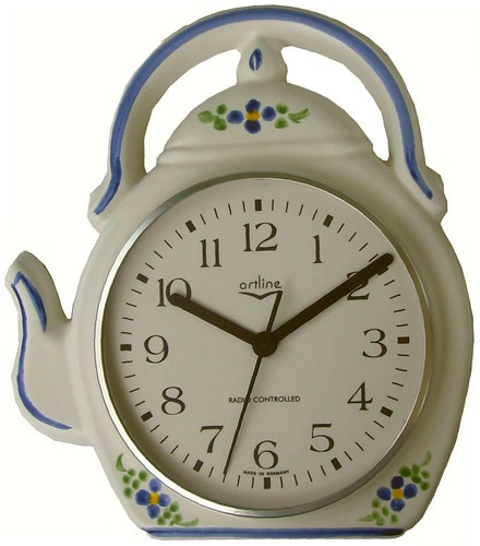 236661f keramik teekannen uhr - 236661f,