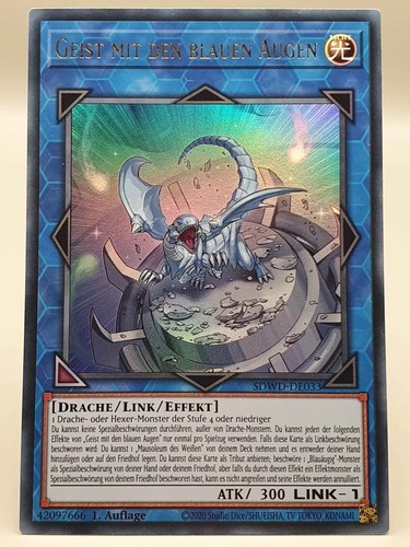 Yugioh blauäugiger weißer - blauäugiger,