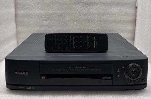 Vhs videorecorder telefunken - vhs,