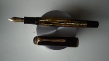 Original Pelikan 400 Schildpatt Braun, 14kt 585 Goldfeder "OM", Kolbenfüller