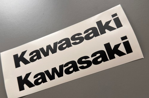 Kawasaki aufkleber 20x3cm - kawasaki, 2x