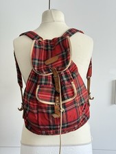 BagSac  Rucksack aus robusten Canvas  und Leder Vintage Rucksack