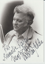 Nicolai Gedda, orig sign Foto
