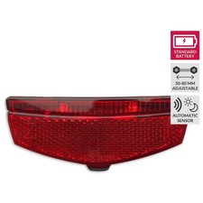 Lynx Batterie LED Rücklicht Gepäckträger * 50-80mm  + Sensor *   Neu + Top-Preis