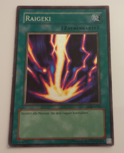 Raigeki lob g042 - yu-gi-oh!,
