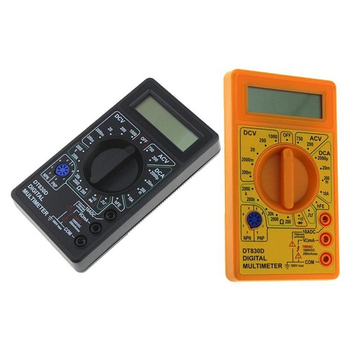 Dt830d mini digitalmultimeter - mini,