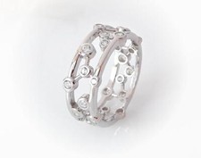 Damen Silber Ring Silber 925