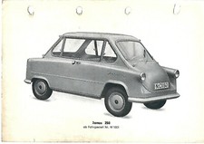 ZÜNDAPP Janus 250 Original Ersatzteilliste, Preisliste  sehr selten als PDF File