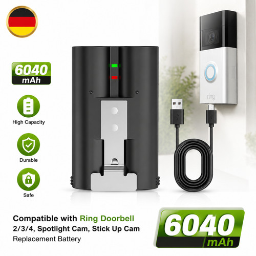 Ersatzakku wiederaufladbar - 1x,