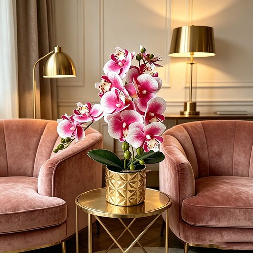 Künstliches orchideengesteck - künstliches,