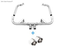 Milltek Racing-Anlage Porsche Cayman 2.5l GTS Typ 718 2x100mm doppelwandig