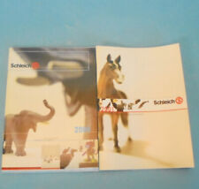 2 Schleich Katalog Hefte zusammen : 2000 + 2001  DIN A6 mit Schlümpfen