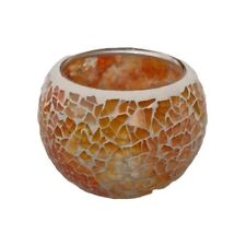 Teelichtglas, Mosaikglas, Kerzenhalter