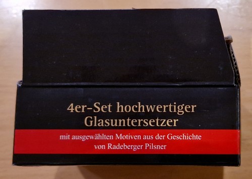 Glasuntersetzer radeberger - glasuntersetzer,