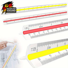 Kunststoff Dreikantmaßstab