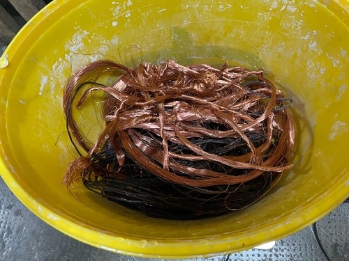 3kg kupfer kupferschrott - ca.19,3kg,