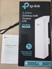 TP-Link CPE210 Pharos Outdoor WLAN Accesspoint, Client, Router, 2,4GHz, 300Mbit