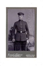 CDV Foto Soldatenportrait /