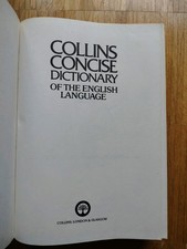 Collins Concise Dictionary of