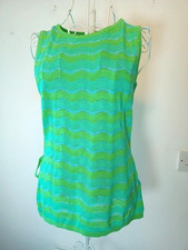  Seafolly Australia Neues Wave Cut Out Strick Top Neu Mit Etikett Gr UK 10 M 10