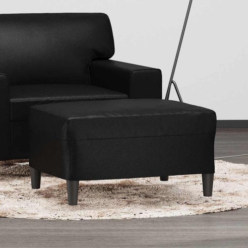 Fußhocker schwarz 70x55x41 - fußhocker,