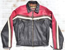 CHROME BANDITS  MOTORRADJACKE  LEDERJACKE  RETRO CAFE RACER SCRAMBLER