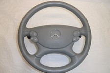 Mercedes Lenkrad - Airbag CLK W209 W211 MoPf W219 SL W230 W463 Alpaka - Grau