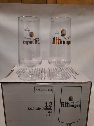 Bitburger bierglas 3 l - bitburger, 6x