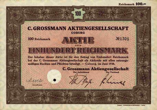 Grossmann coburg 1938 - grossmann,