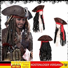 Piratenhut Braun mit