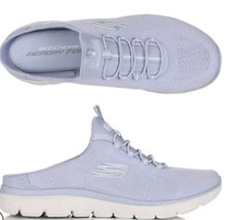 SKECHERS Damen-Sabot Summits atmungsaktives Mesh Memory-Innensohle Gr 40 Kü