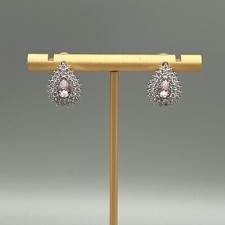 Tropfen Ohrringe mit SWAROVSKI ELEMENTS und Zirkonia Damen Geschenk Neu