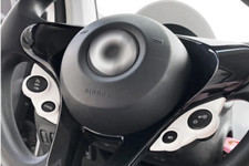 Weiß Akzent Lenkrad blende