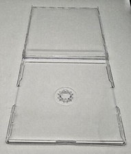 ? 10 x Leerhülle MAXI-CD-CASE transparent m. Kranzhalter f. 1 Maxi/CD/DVD/BR ?