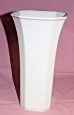 VILLEROY BOCH V&B Heinrich Facette rot Blumenvase H 25,5 oben 14x14cm Vase 83911